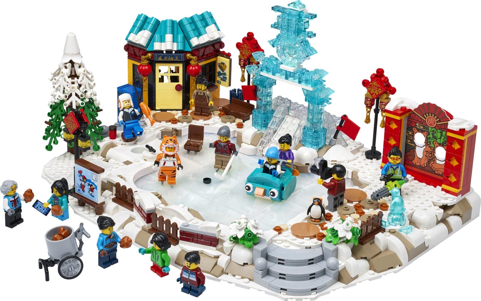 LEGO sættet Lunar New Year Ice Festival