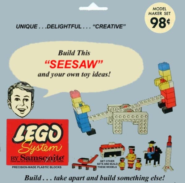 LEGO sættet Seesaw