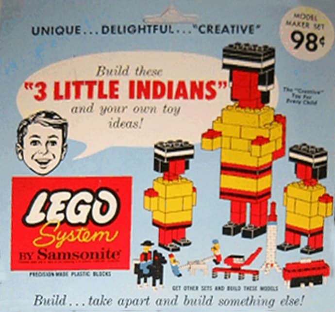 LEGO sættet 3 Little Indians