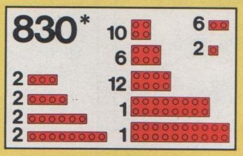 LEGO sættet Parts Pack, Red Bricks