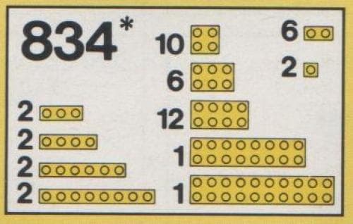 LEGO sættet Parts Pack, Yellow Bricks