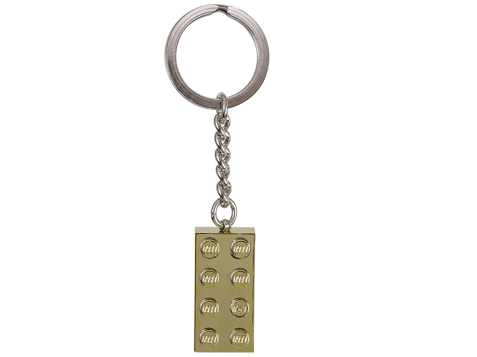LEGO sættet Chrome Gold Brick Key Chain