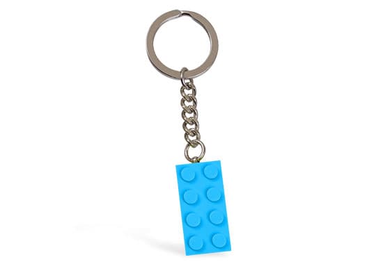 LEGO sættet Light Blue Brick Key Chain