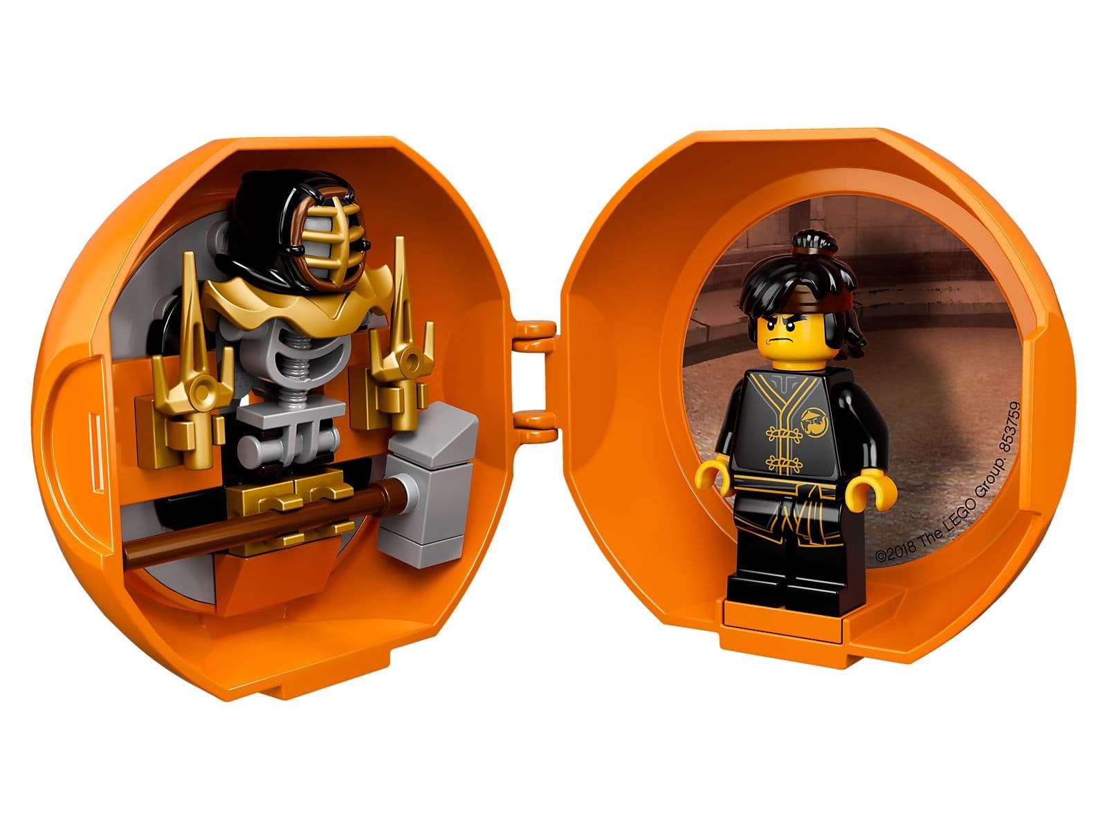 LEGO sættet Cole's Kendo Training Pod