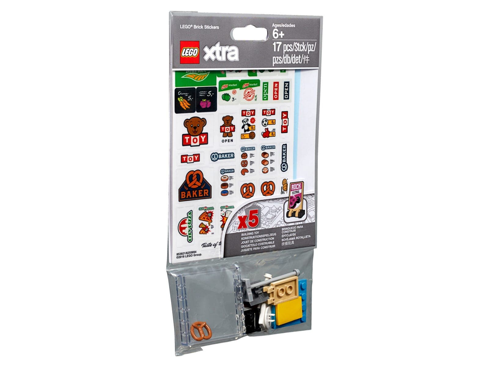 LEGO sættet Brick Stickers