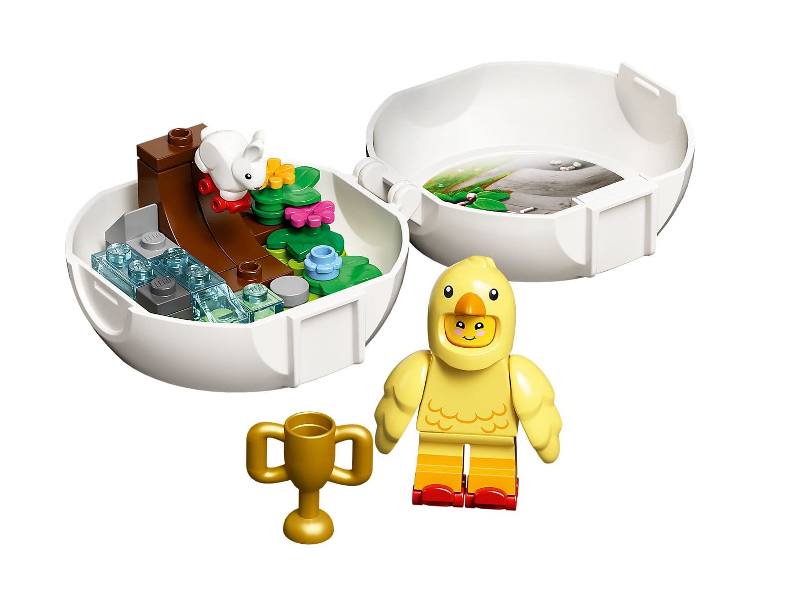 LEGO sættet Chicken Skater Pod