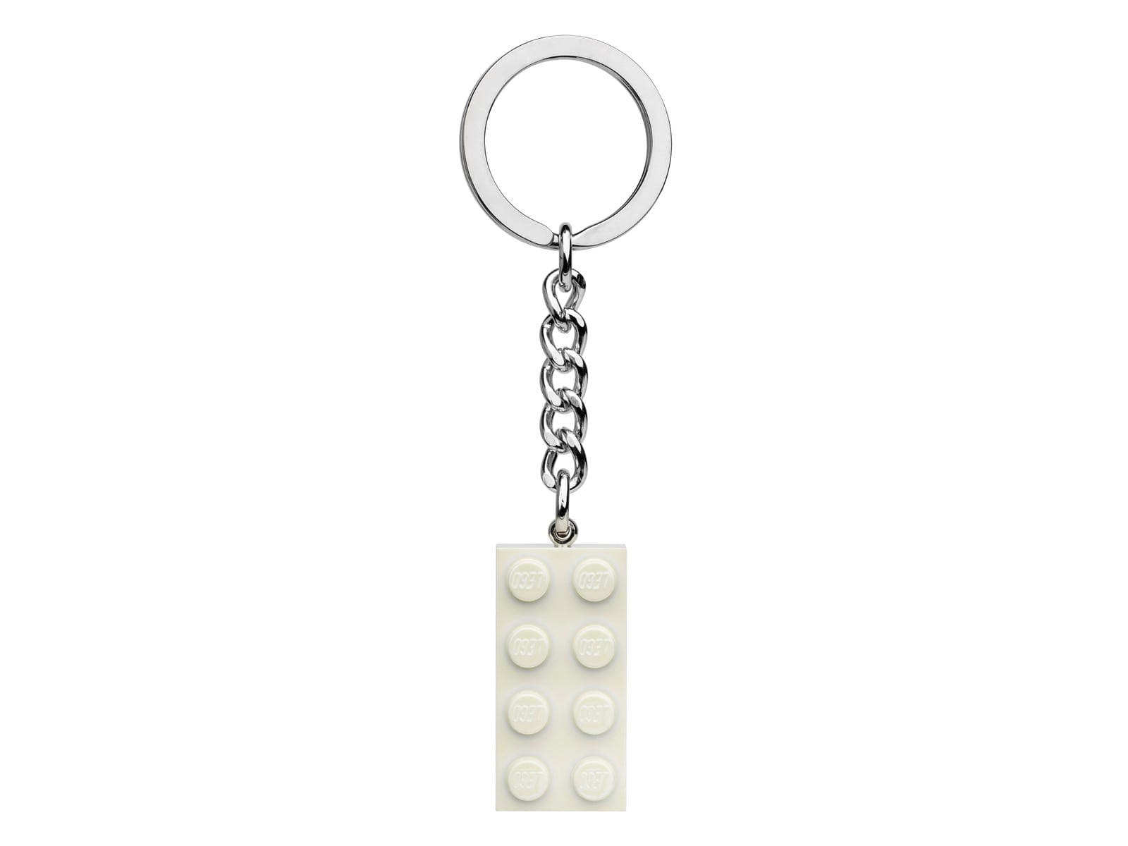 LEGO sættet Pearl White Brick Key Chain