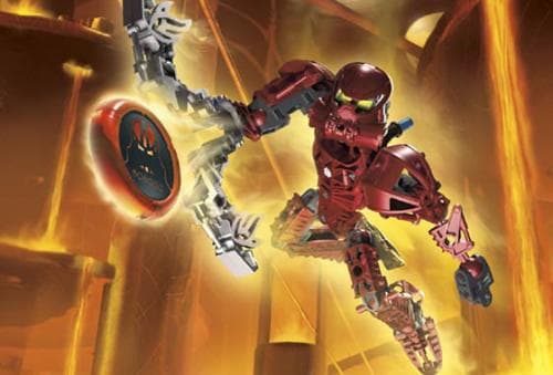LEGO sættet Toa Vakama - 2004 San Diego Comic-Con Exclusive