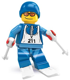LEGO sættet Skier
