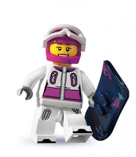 LEGO sættet Snowboarder