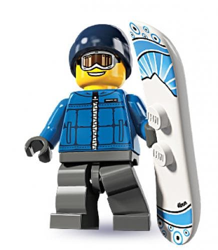 LEGO sættet Snowboarder Guy