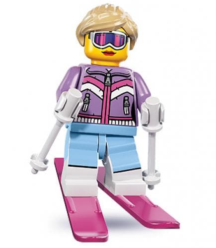 LEGO sættet Downhill Skier