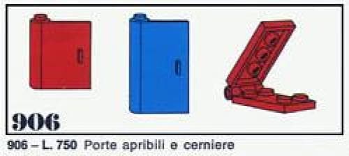 LEGO sættet 12 doors and 5 hinges