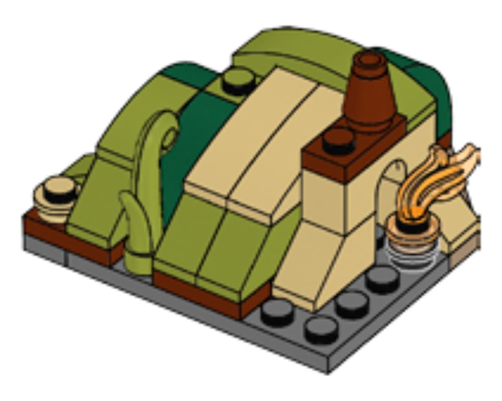 LEGO sættet Yoda's Hut