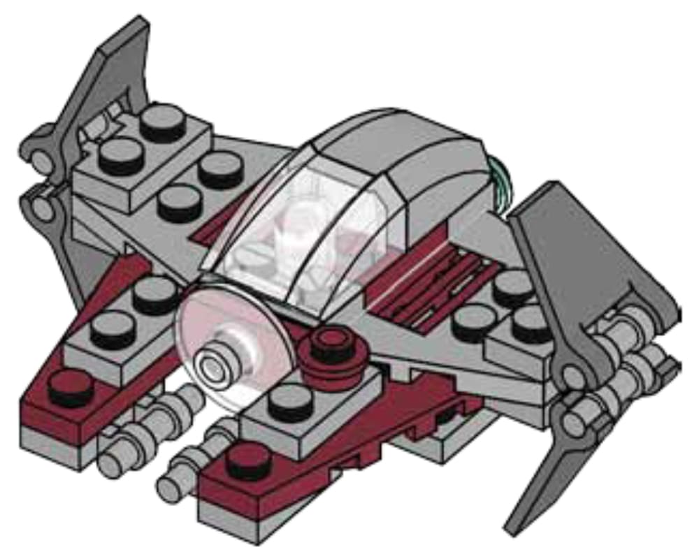 LEGO sættet Jedi Interceptor