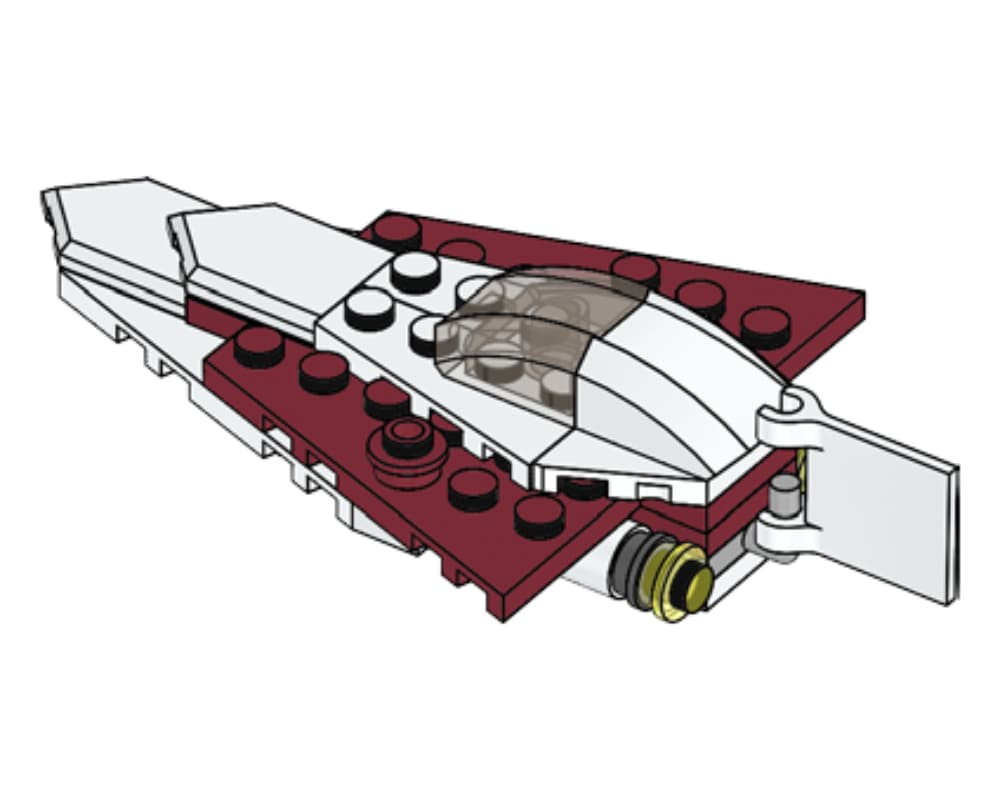 LEGO sættet Jedi Starfighter