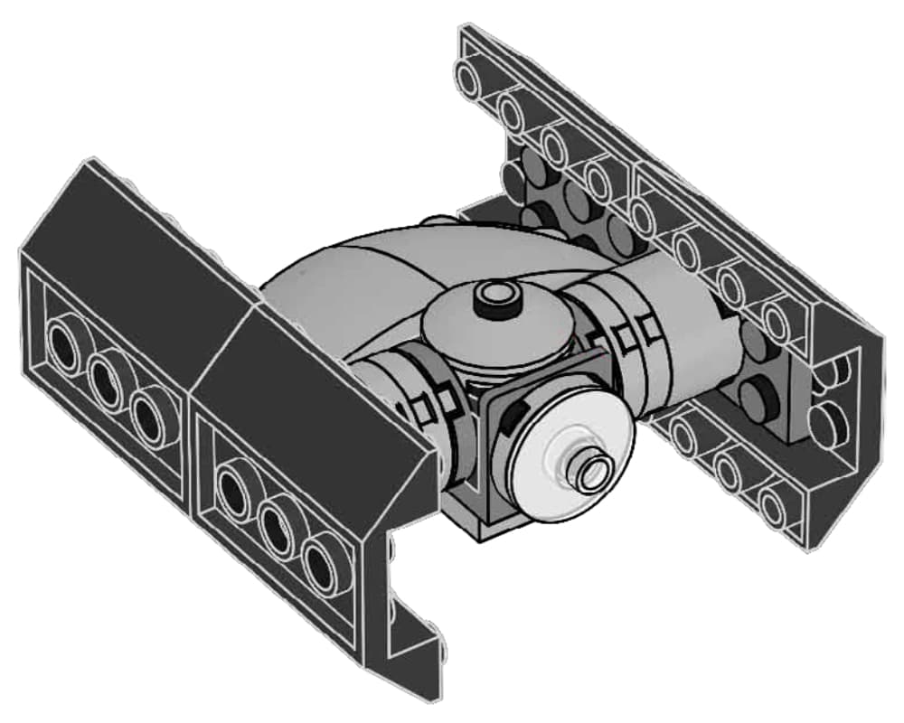 LEGO sættet TIE Advanced