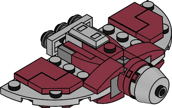 LEGO sættet T-6 Jedi Shuttle