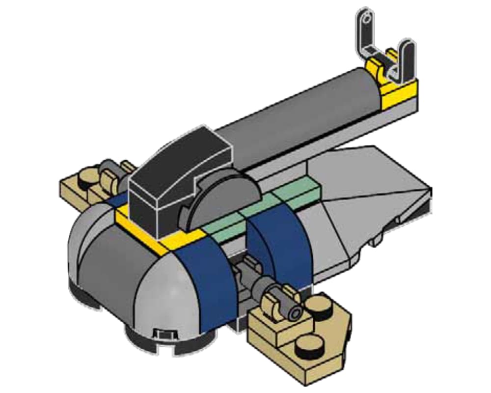 LEGO sættet Jango Fett's Starship
