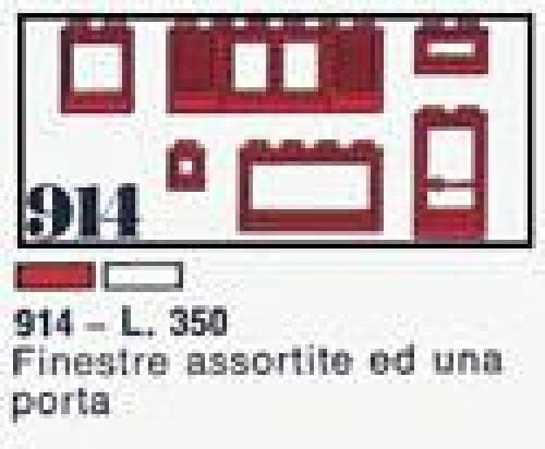 LEGO sættet Windows, White