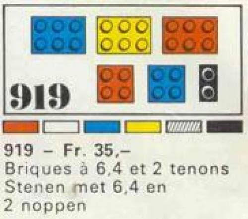 LEGO sættet 31 bricks with 2, 4 and 6 studs