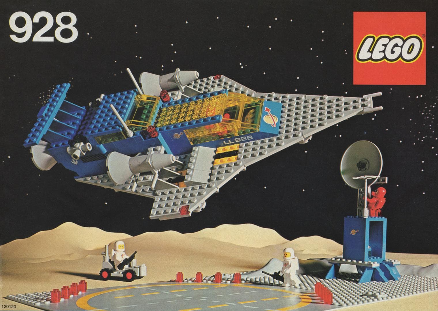 LEGO sættet Space Cruiser and Moonbase