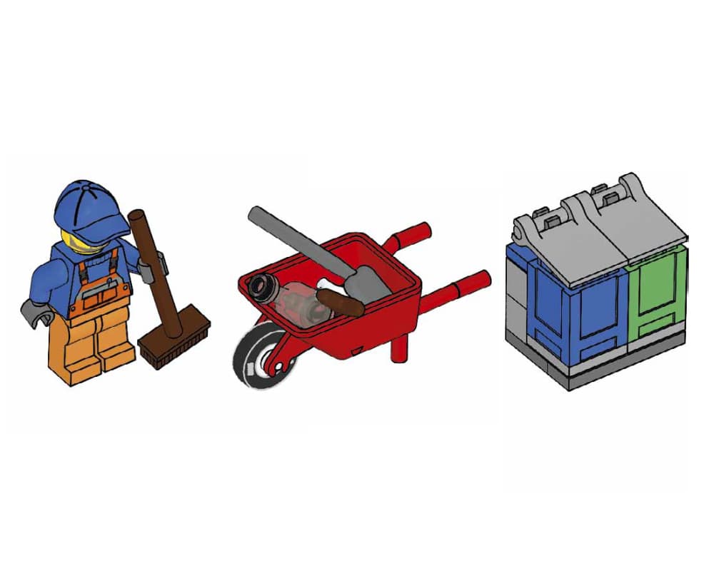 LEGO sættet Garbage Man