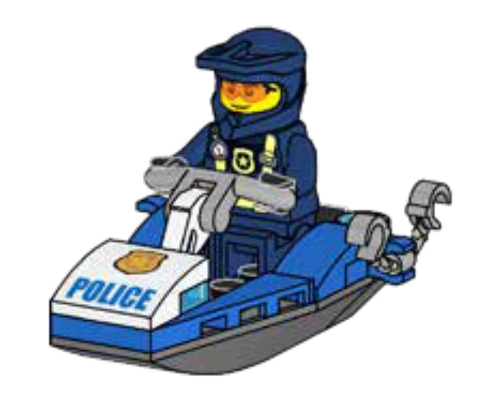 LEGO sættet Water Police Water Scooter