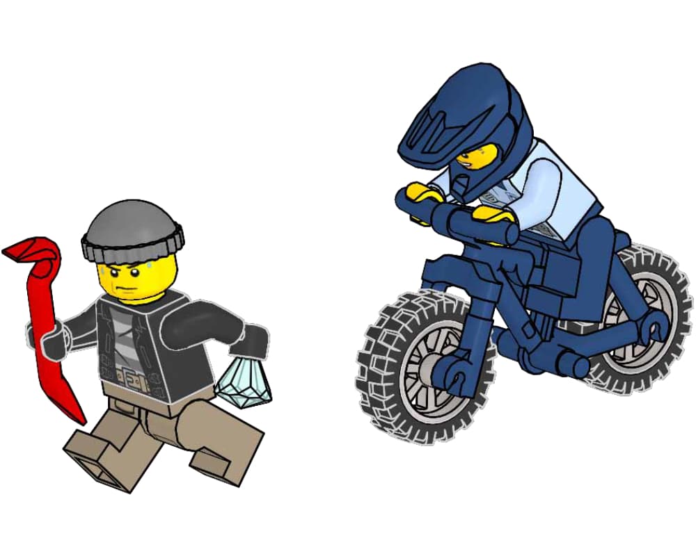 LEGO sættet Police Bike