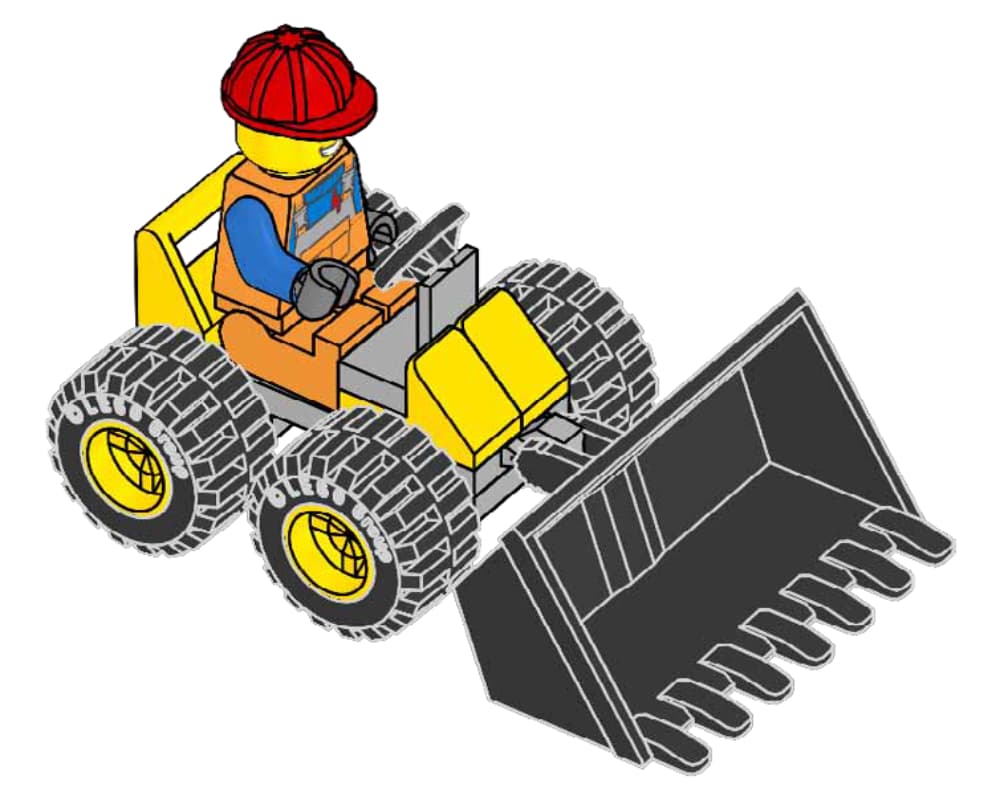 LEGO sættet Wheel Loader