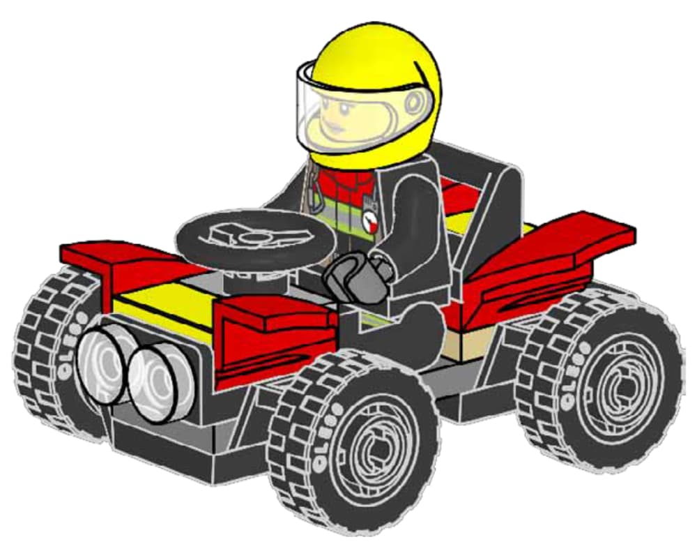 LEGO sættet Fire Buggy