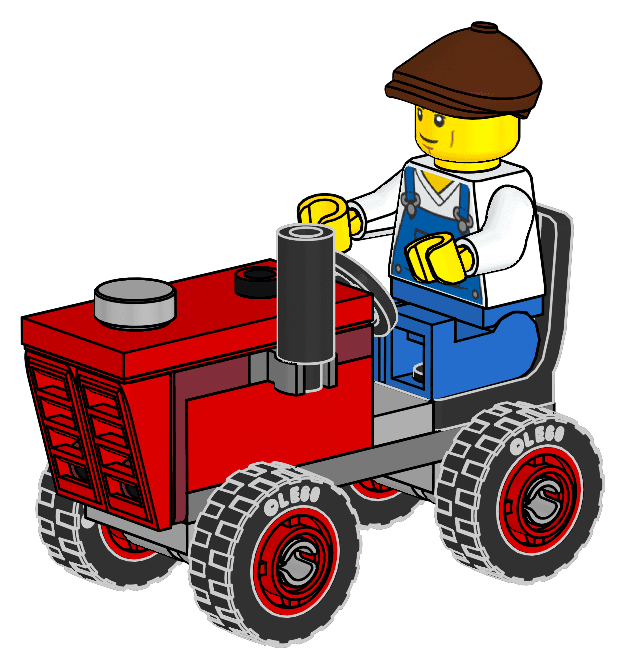 LEGO sættet Tractor