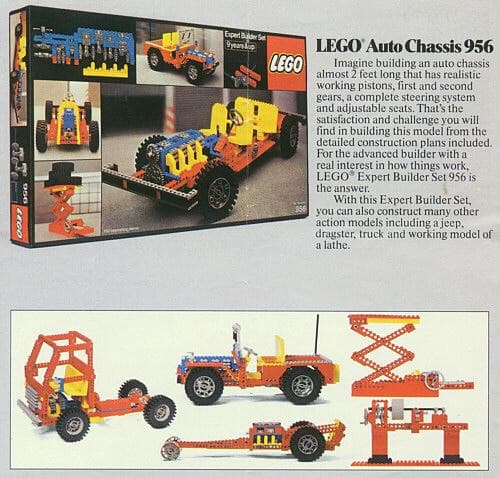 LEGO sættet Auto Chassis