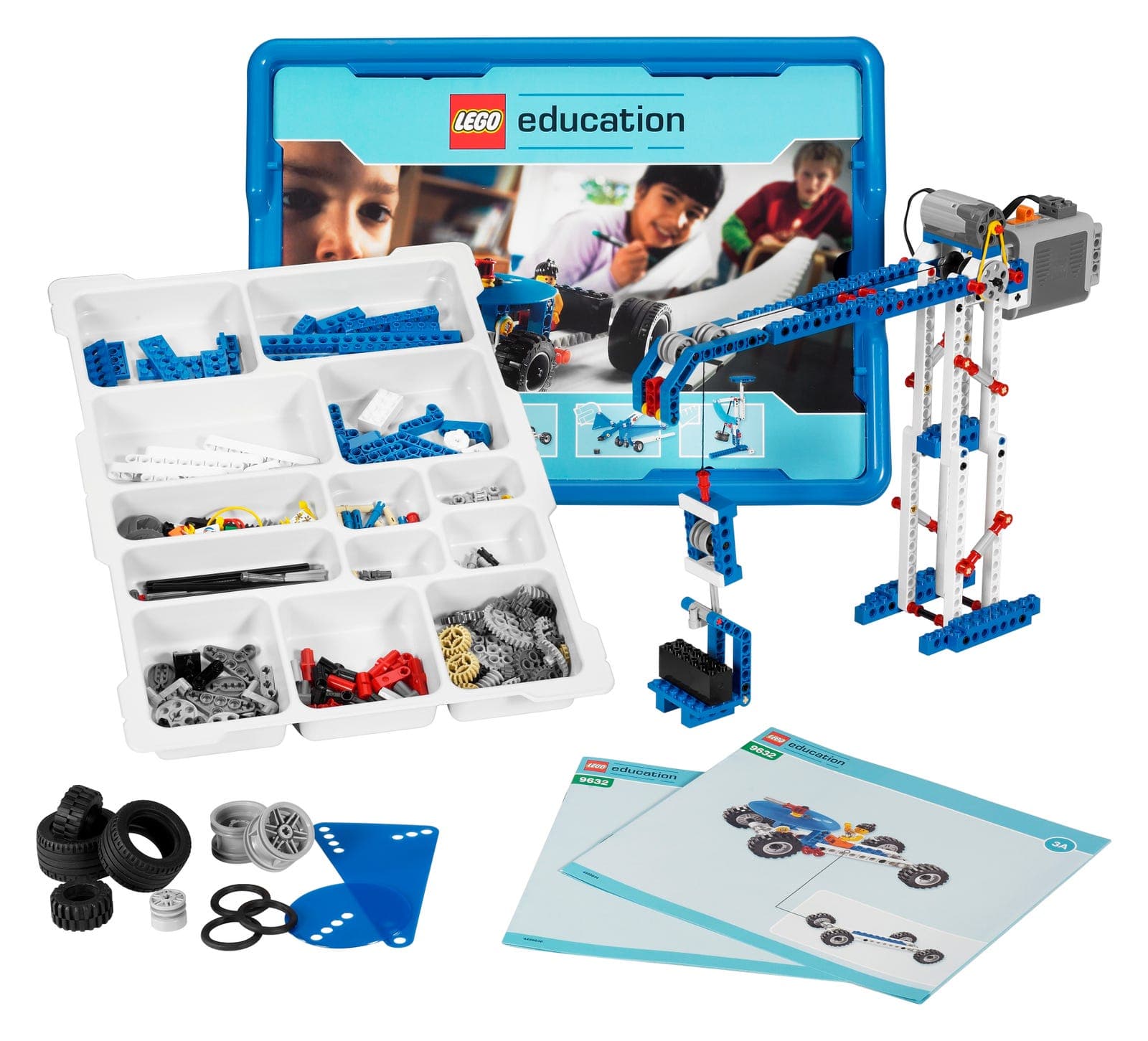 LEGO sættet Simple and Motorized Mechanisms Base Set