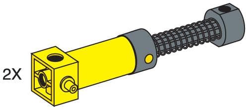 LEGO sættet Pneumatic Hand Pump (Pack of 2)