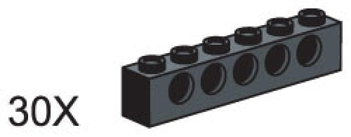 LEGO sættet 1 x 6 Beams