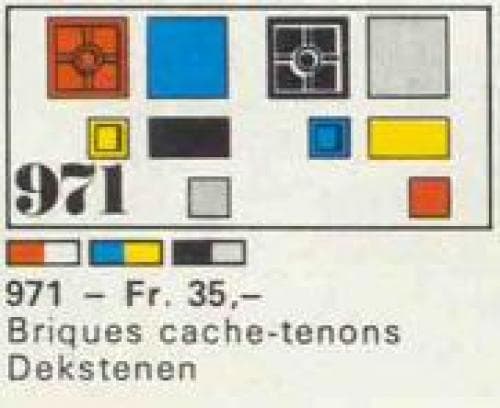 LEGO sættet 52 Flat Tile Bricks