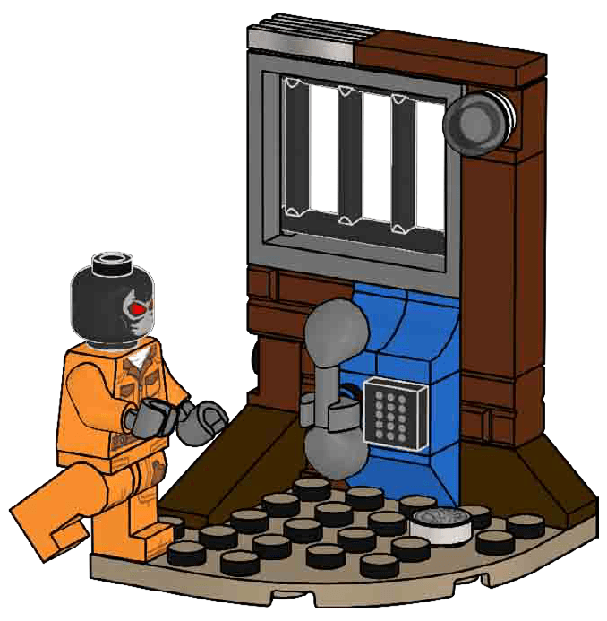 LEGO sættet Bane in Prison