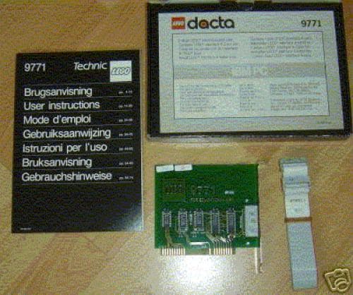LEGO sættet Interface Card and Cable for TC Logo - IBM compatible