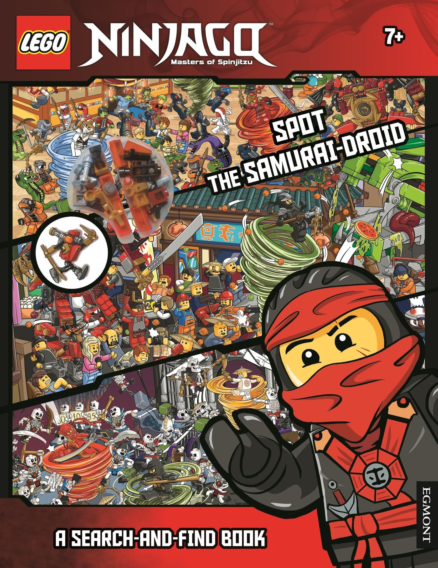 LEGO sættet Ninjago: Spot The Samurai - Droid