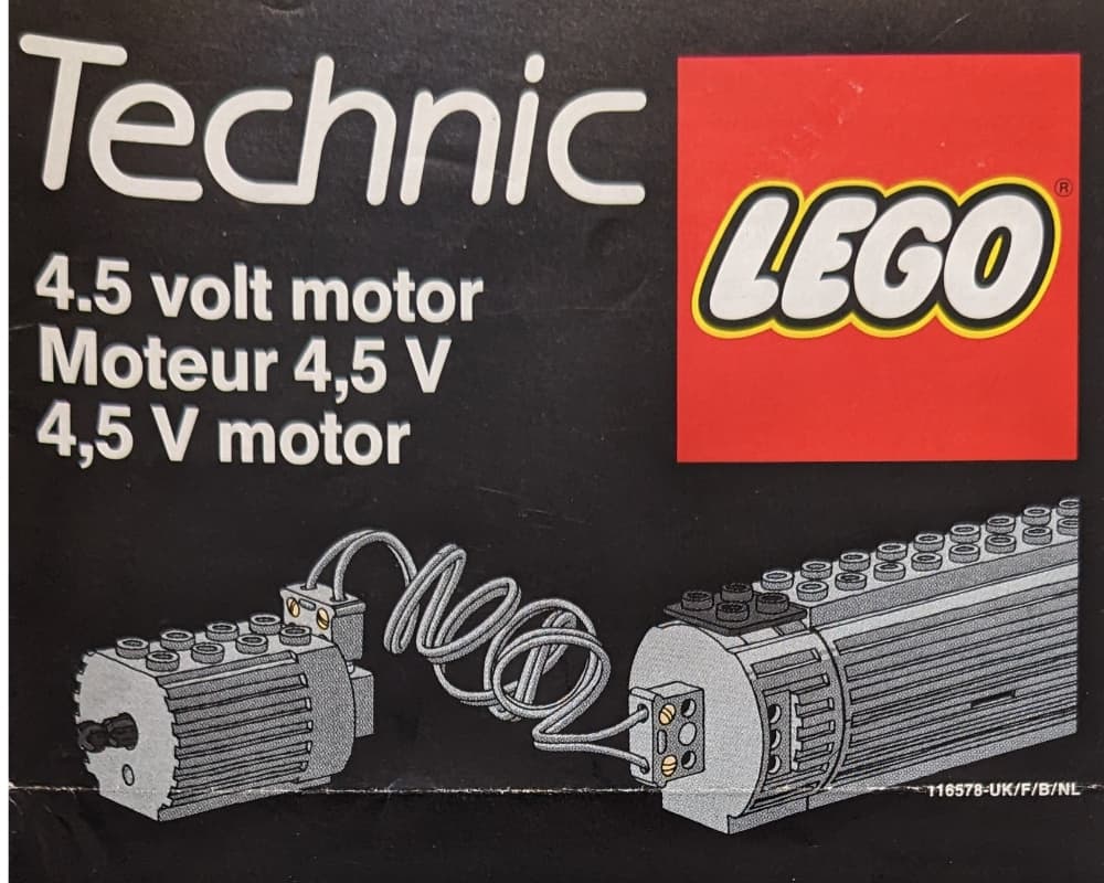 LEGO sættet Technic Motor 4.5 Volt