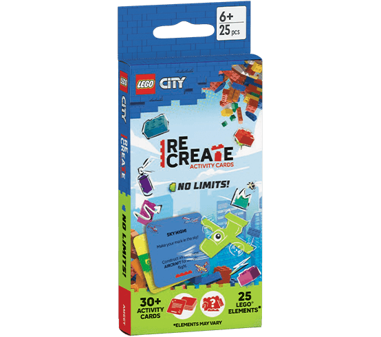 LEGO sættet City: ReCreate Activity Cards: No Limits
