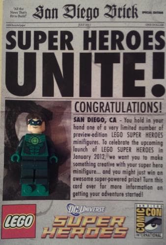 LEGO sættet Green Lantern (San Diego Comic-Con Version)
