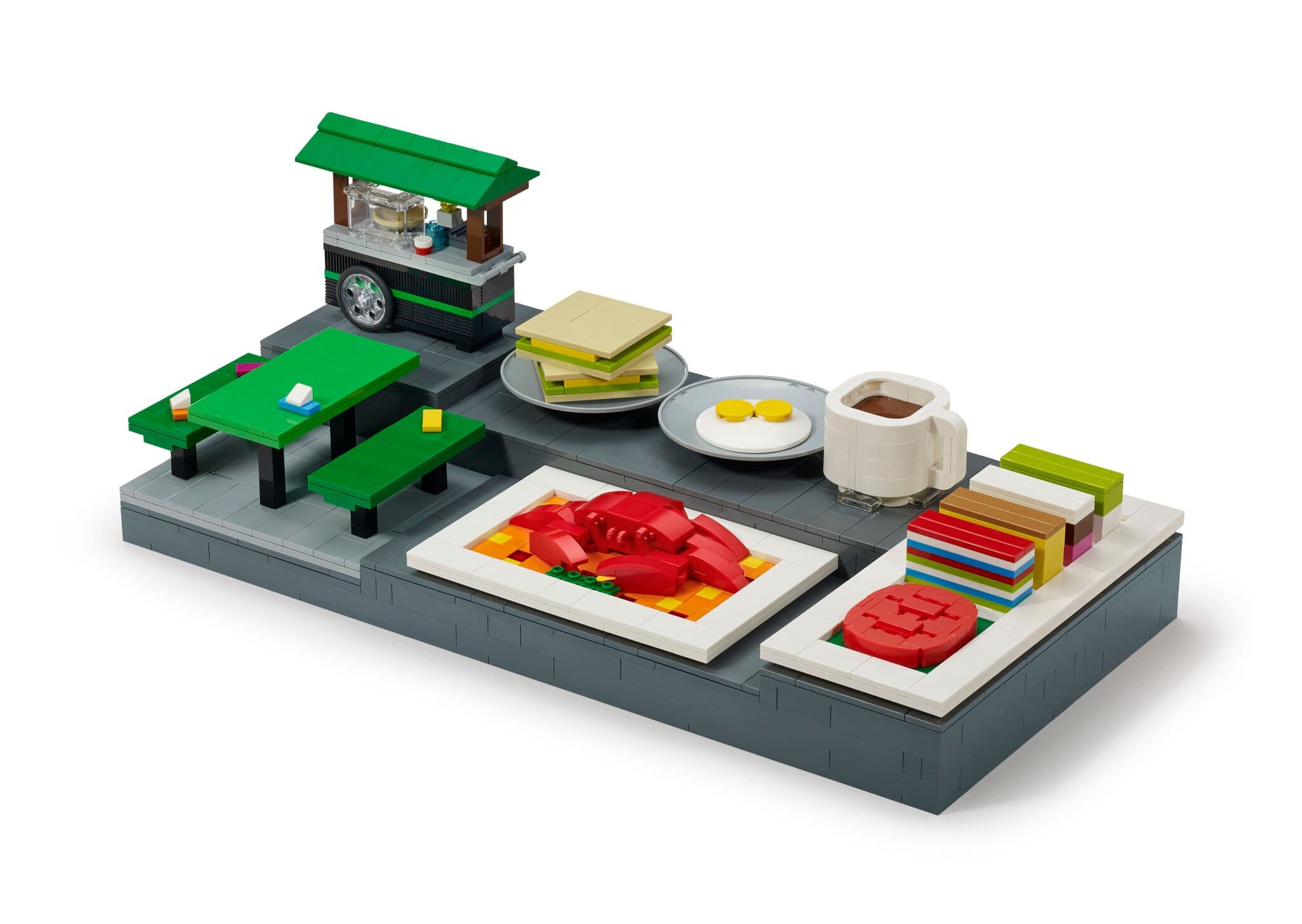 LEGO sættet Singapore: Display Base