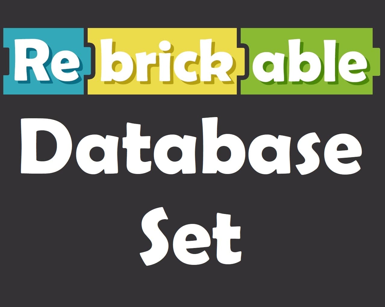 LEGO sættet Unused Parts Database Set - Pre-1965
