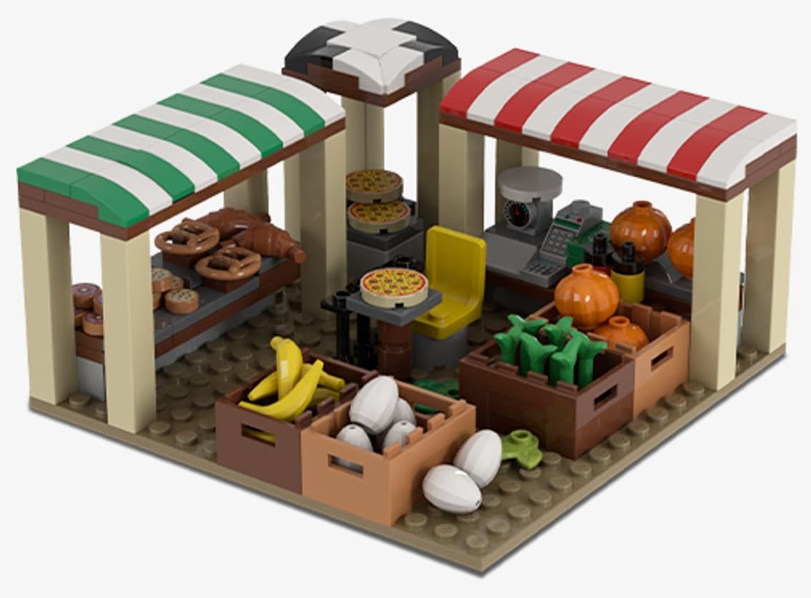 LEGO sættet Market Magic