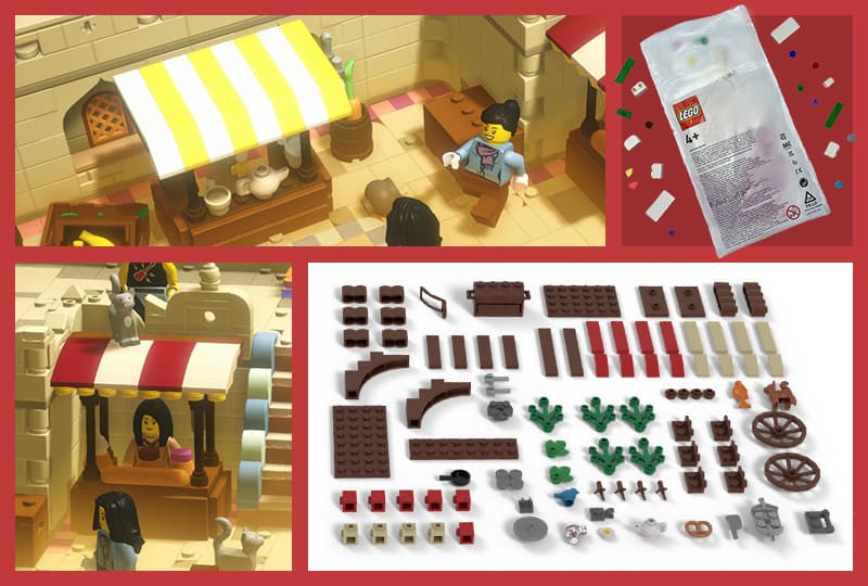 LEGO sættet Desert Market Stall