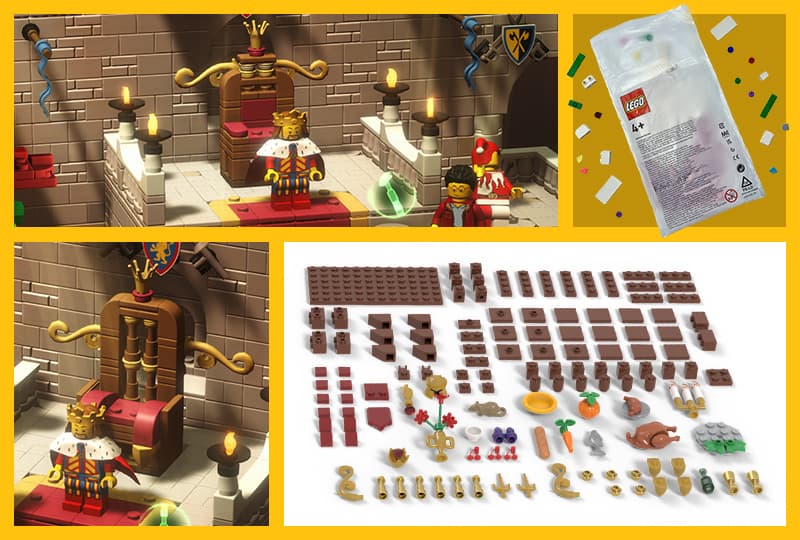 LEGO sættet Medieval Throne