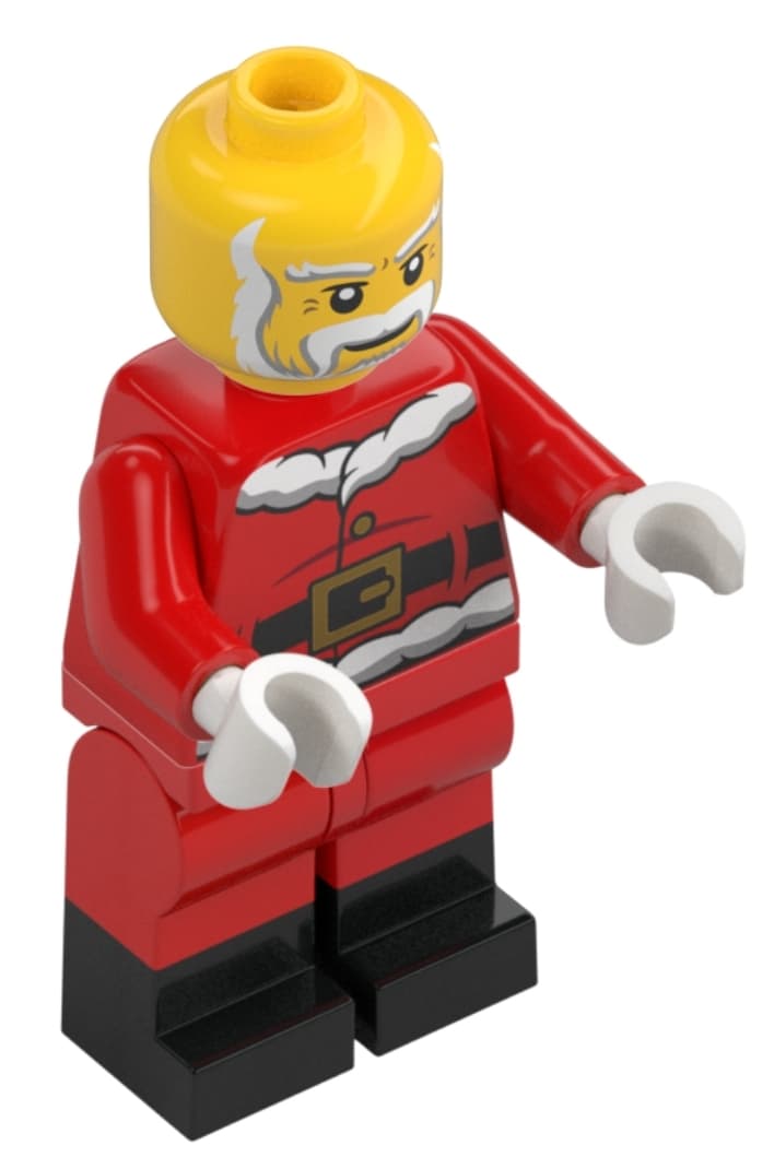 LEGO sættet 6 x Santa