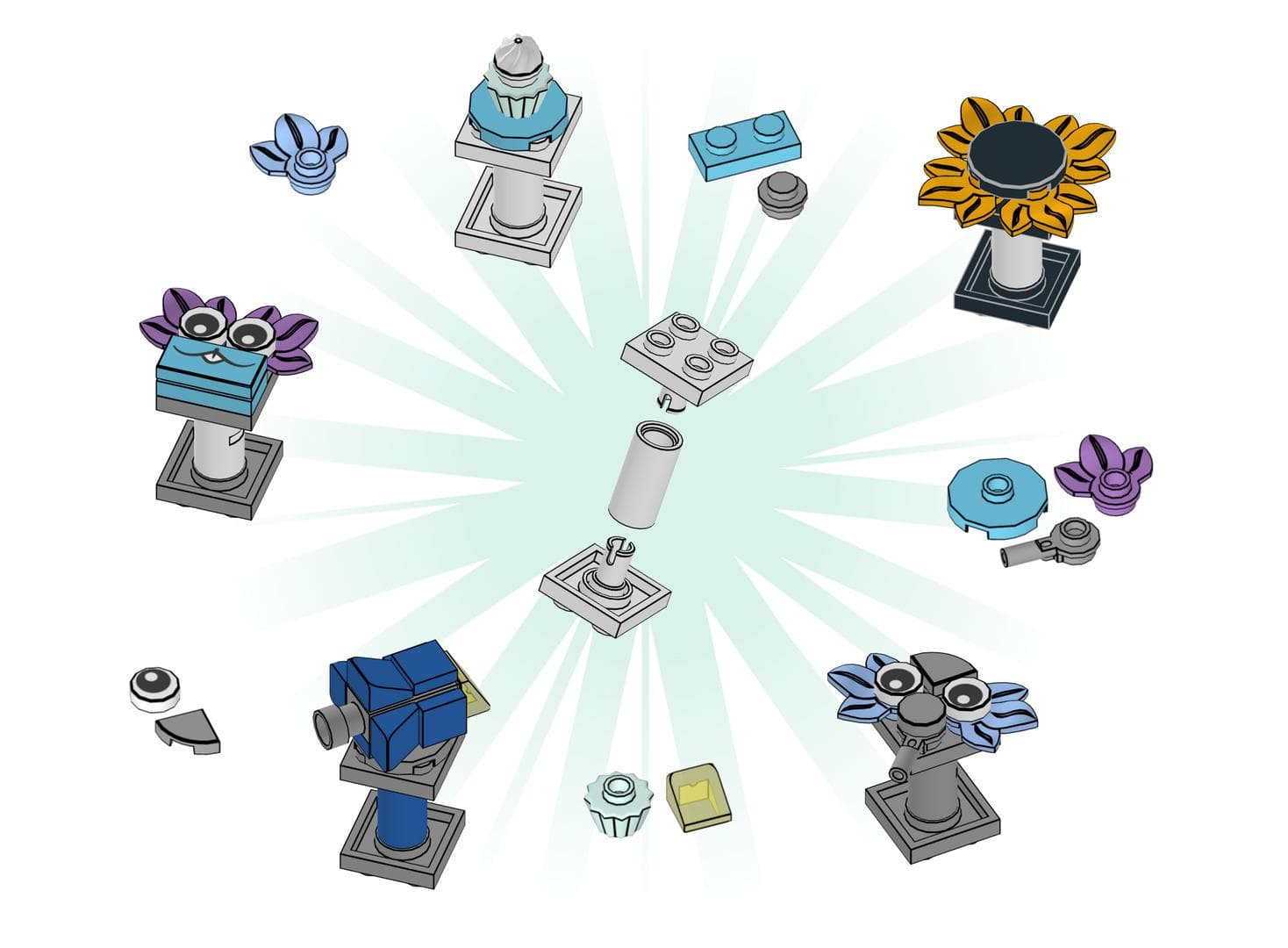 LEGO sættet Cufflinks